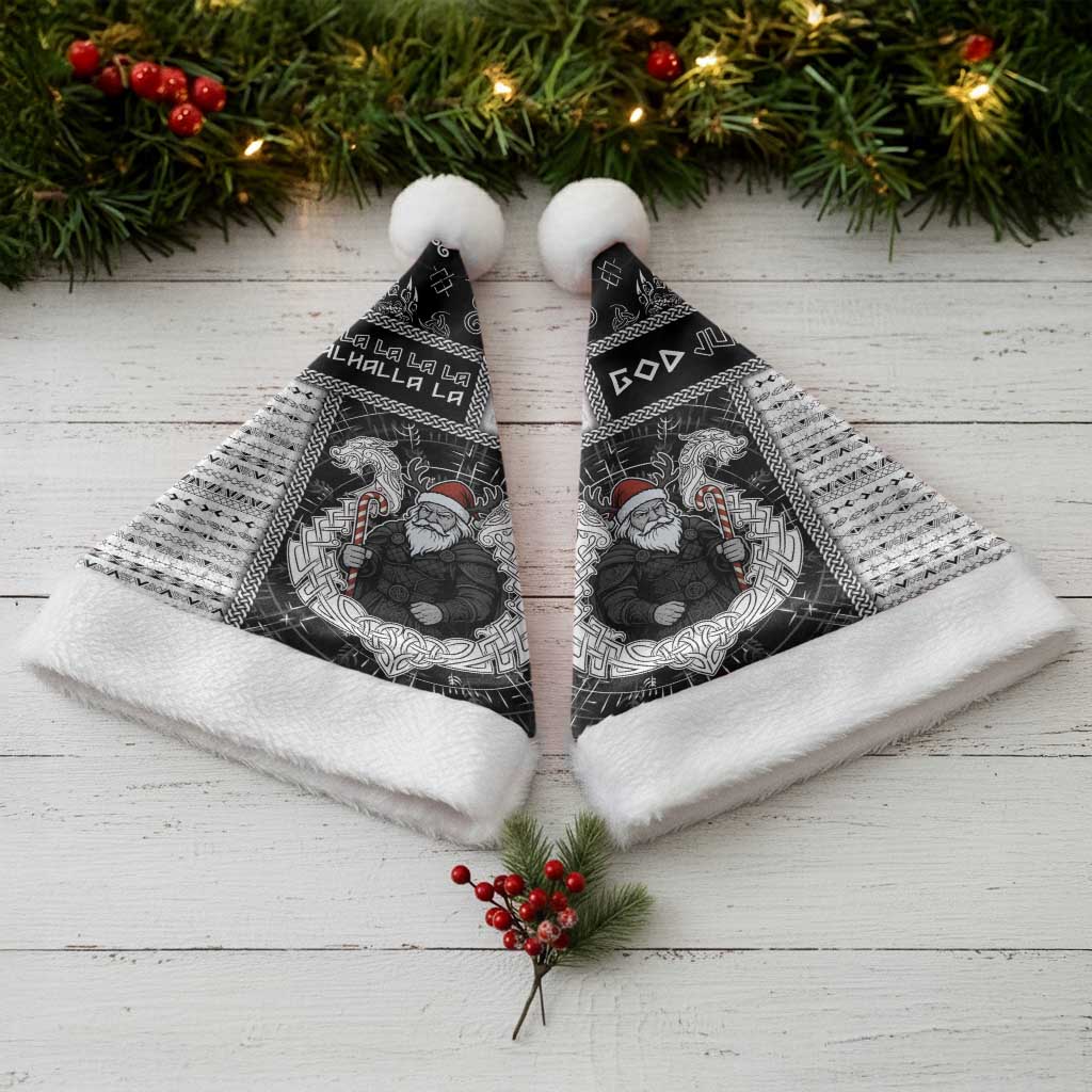 Viking Christmas Santa Hat Fa La La La Valhalla La - Wonder Print Shop