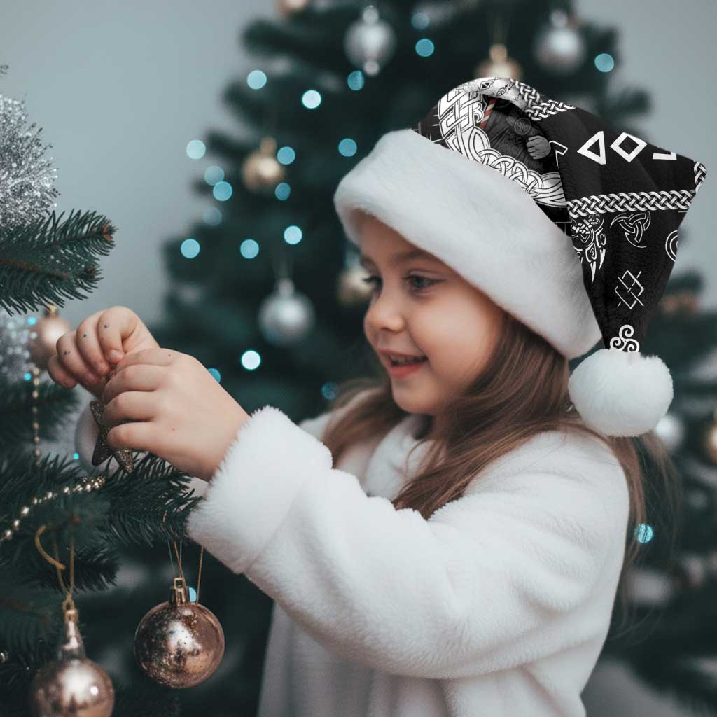 Viking Christmas Santa Hat Fa La La La Valhalla La - Wonder Print Shop