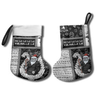 Viking Christmas Stocking Fa La La La Valhalla La - Wonder Print Shop