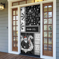Vikings Christmas Door Cover Fa La La La Valhalla La - Wonder Print Shop