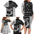 Vikings Christmas Family Matching Long Sleeve Bodycon Dress and Hawaiian Shirt Fa La La La Valhalla La - Wonder Print Shop