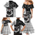 Vikings Christmas Family Matching Mermaid Dress and Hawaiian Shirt Fa La La La Valhalla La - Wonder Print Shop