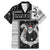 Vikings Christmas Family Matching Mermaid Dress and Hawaiian Shirt Fa La La La Valhalla La - Wonder Print Shop