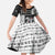 Vikings Christmas Family Matching Off Shoulder Maxi Dress and Hawaiian Shirt Fa La La La Valhalla La - Wonder Print Shop