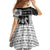 Vikings Christmas Family Matching Off Shoulder Maxi Dress and Hawaiian Shirt Fa La La La Valhalla La - Wonder Print Shop