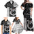 Vikings Christmas Family Matching Off Shoulder Maxi Dress and Hawaiian Shirt Fa La La La Valhalla La - Wonder Print Shop