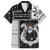 Vikings Christmas Family Matching Off Shoulder Maxi Dress and Hawaiian Shirt Fa La La La Valhalla La - Wonder Print Shop