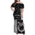 Vikings Christmas Family Matching Off Shoulder Maxi Dress and Hawaiian Shirt Fa La La La Valhalla La - Wonder Print Shop
