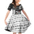 Vikings Christmas Family Matching Off Shoulder Short Dress and Hawaiian Shirt Fa La La La Valhalla La - Wonder Print Shop