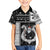 Vikings Christmas Family Matching Off Shoulder Short Dress and Hawaiian Shirt Fa La La La Valhalla La - Wonder Print Shop