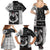 Vikings Christmas Family Matching Summer Maxi Dress and Hawaiian Shirt Fa La La La Valhalla La - Wonder Print Shop
