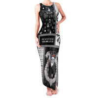 Vikings Christmas Family Matching Tank Maxi Dress and Hawaiian Shirt Fa La La La Valhalla La - Wonder Print Shop