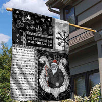 Vikings Christmas Garden Flag Fa La La La Valhalla La - Wonder Print Shop