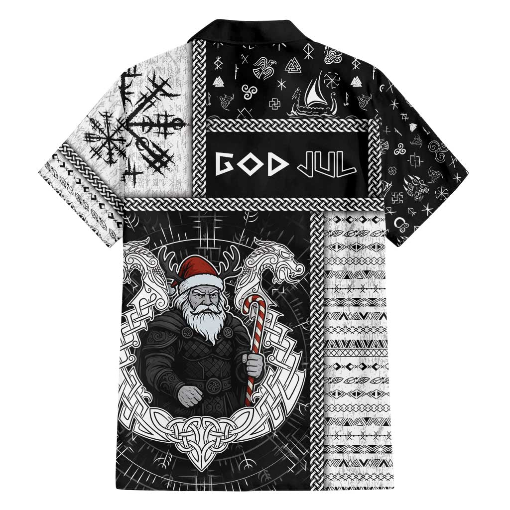 Vikings Christmas Hawaiian Shirt Fa La La La Valhalla La - Wonder Print Shop