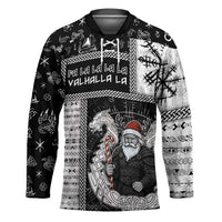Vikings Christmas Hockey Jersey Fa La La La Valhalla La - Wonder Print Shop