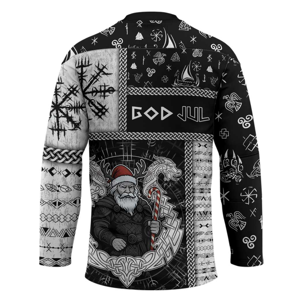 Vikings Christmas Hockey Jersey Fa La La La Valhalla La - Wonder Print Shop