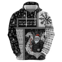 Vikings Christmas Hoodie Fa La La La Valhalla La - Wonder Print Shop