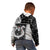 Vikings Christmas Kid Hoodie Fa La La La Valhalla La - Wonder Print Shop