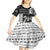 Vikings Christmas Kid Short Sleeve Dress Fa La La La Valhalla La - Wonder Print Shop