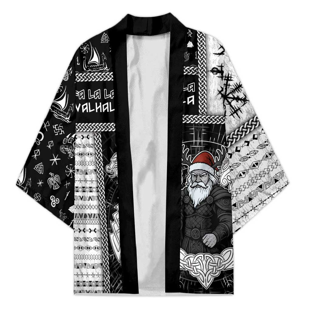 Vikings Christmas Kimono Fa La La La Valhalla La - Wonder Print Shop