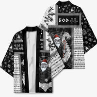 Vikings Christmas Kimono Fa La La La Valhalla La - Wonder Print Shop