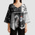 Vikings Christmas Kimono Sleeve Blouse Fa La La La Valhalla La - Wonder Print Shop