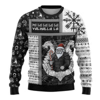 Viking Christmas Ugly Christmas Sweater Fa La La La Valhalla La - Wonder Print Shop