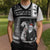 Viking Christmas Knitted V-Neck Vest Fa La La La Valhalla La - Wonder Print Shop