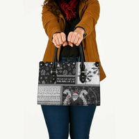 Vikings Christmas Leather Bag Fa La La La Valhalla La - Wonder Print Shop