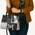 Vikings Christmas Leather Bag Fa La La La Valhalla La - Wonder Print Shop
