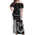 Vikings Christmas Off Shoulder Maxi Dress Fa La La La Valhalla La - Wonder Print Shop