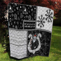 Vikings Christmas Quilt Fa La La La Valhalla La - Wonder Print Shop