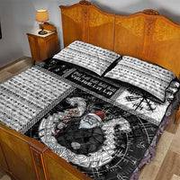 Vikings Christmas Quilt Bed Set Fa La La La Valhalla La - Wonder Print Shop