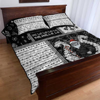 Vikings Christmas Quilt Bed Set Fa La La La Valhalla La - Wonder Print Shop