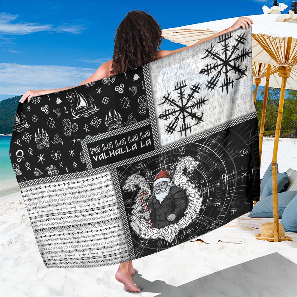Vikings Christmas Sarong Fa La La La Valhalla La - Wonder Print Shop