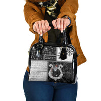 Vikings Christmas Shoulder Handbag Fa La La La Valhalla La - Wonder Print Shop