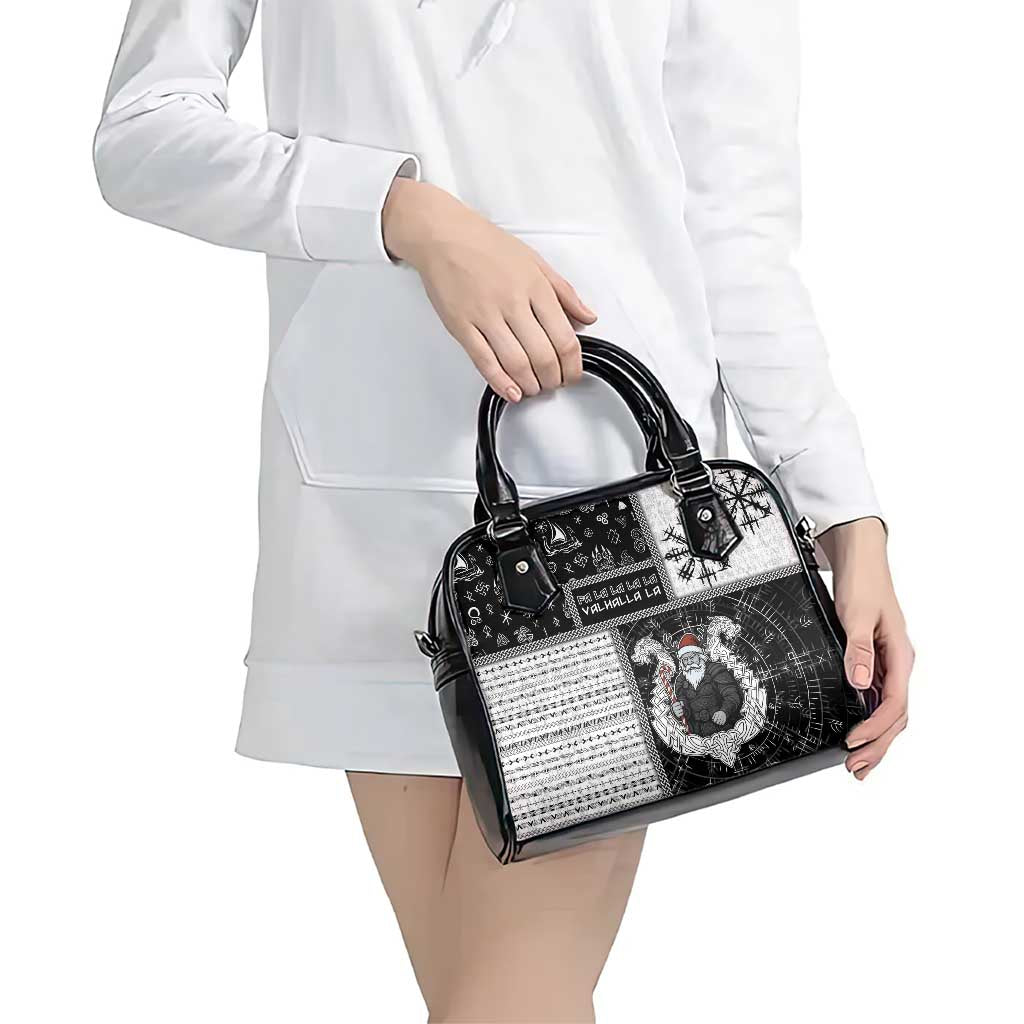 Vikings Christmas Shoulder Handbag Fa La La La Valhalla La - Wonder Print Shop