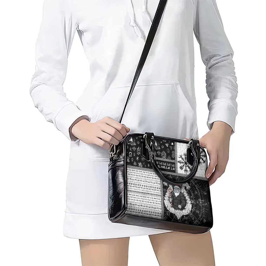 Vikings Christmas Shoulder Handbag Fa La La La Valhalla La - Wonder Print Shop