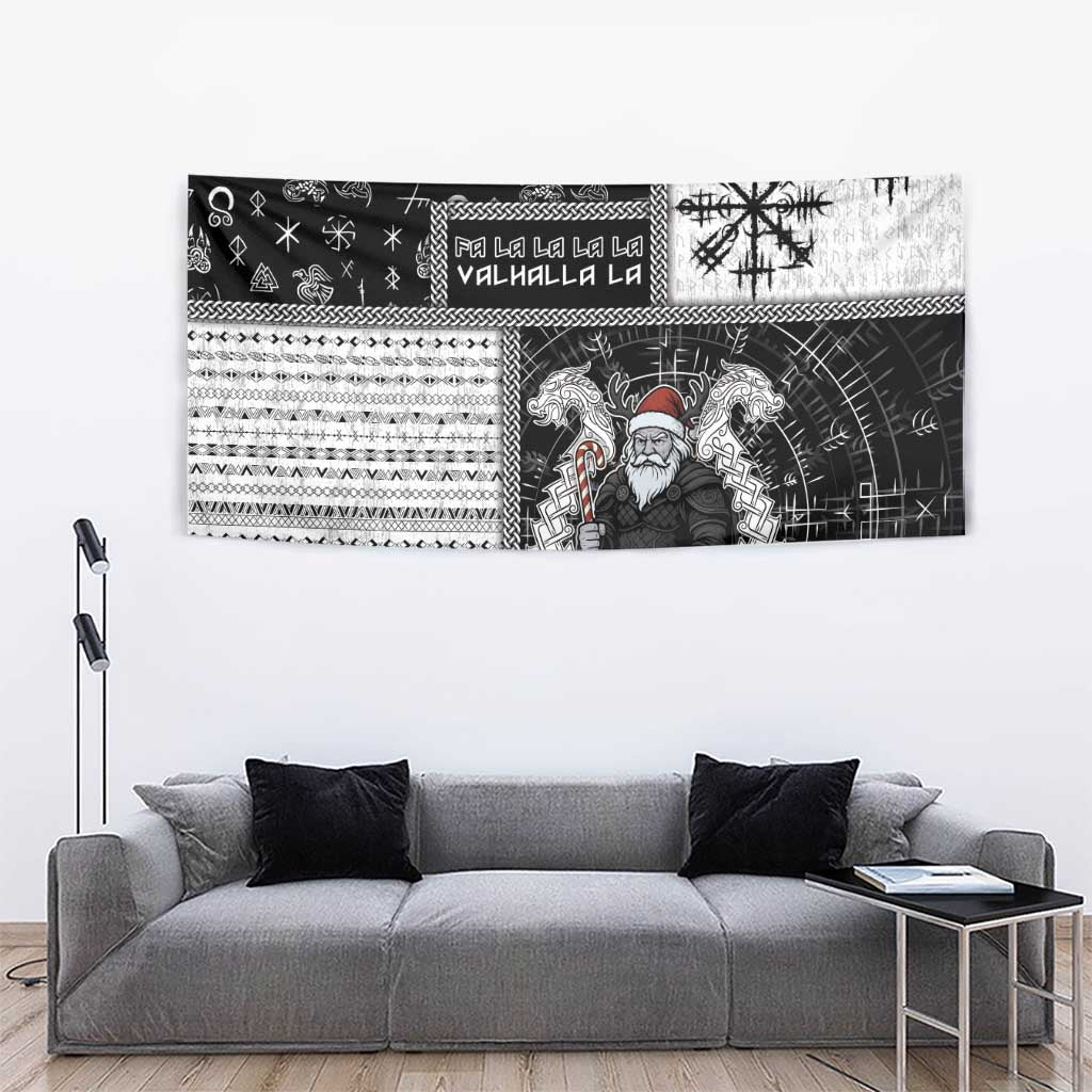 Vikings Christmas Tapestry Fa La La La Valhalla La - Wonder Print Shop