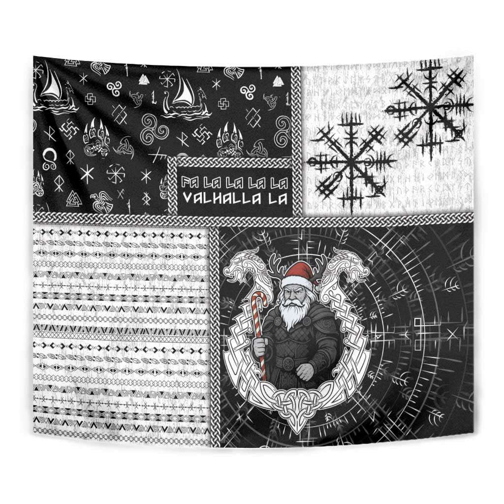 Vikings Christmas Tapestry Fa La La La Valhalla La - Wonder Print Shop