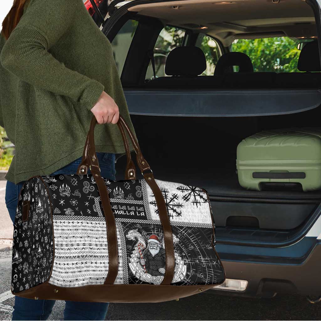 Vikings Christmas Travel Bag Fa La La La Valhalla La - Wonder Print Shop