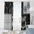 Vikings Christmas Window Curtain Fa La La La Valhalla La - Wonder Print Shop