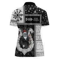Vikings Christmas Women Polo Shirt Fa La La La Valhalla La - Wonder Print Shop