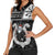 Vikings Christmas Women Sleeveless Polo Shirt Fa La La La Valhalla La - Wonder Print Shop