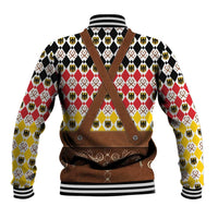 Germany Christmas Baseball Jacket Lederhosen Xmas Style - Wonder Print Shop