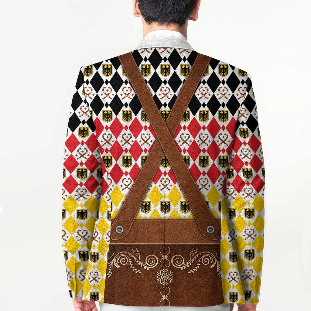 Germany Christmas Blazer Lederhosen Xmas Style - Wonder Print Shop