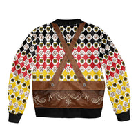 Germany Christmas Bomber Jacket Lederhosen Xmas Style - Wonder Print Shop
