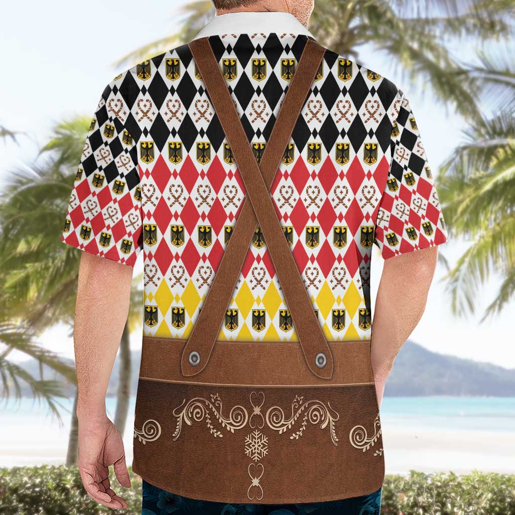 Germany Christmas Hawaiian Shirt Lederhosen Xmas Style - Wonder Print Shop