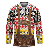 Germany Christmas Hockey Jersey Lederhosen Xmas Style - Wonder Print Shop