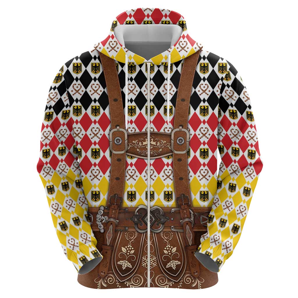 Germany Christmas Hoodie Lederhosen Xmas Style - Wonder Print Shop